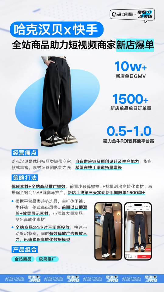 快手磁力金牛助力服饰商家春夏生意爆发