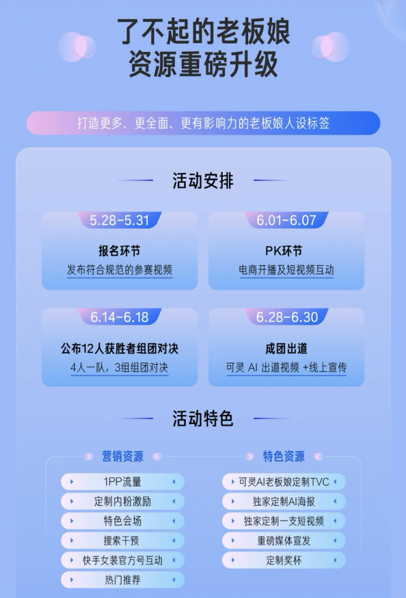 快手女装亲子上线年度IP了不起的老板娘 新主播粉丝暴增10倍