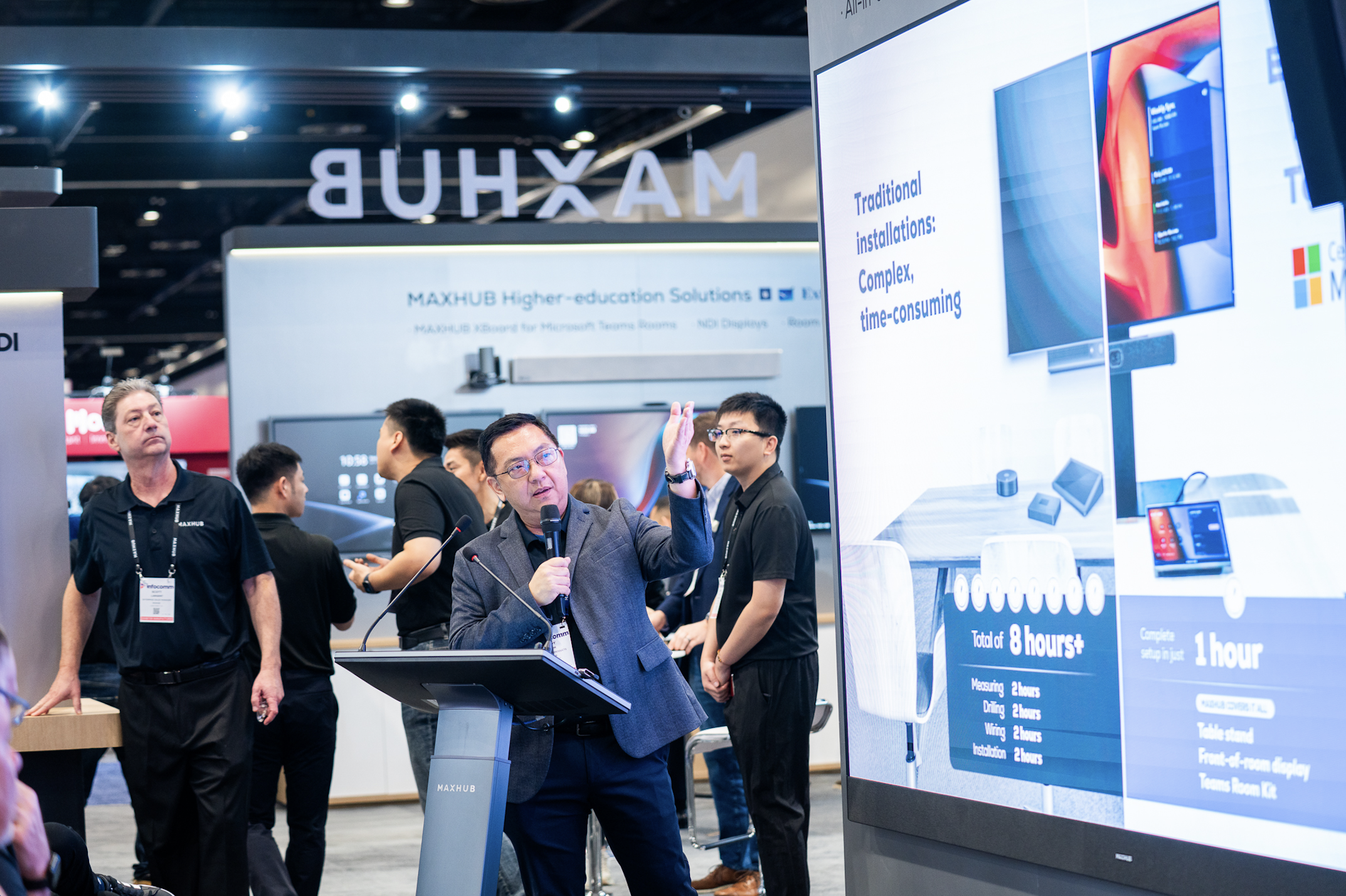 MAXHUB携全球会议解决方案亮相InfoComm USA 2025 ，彰显中国科技国际标杆地位
