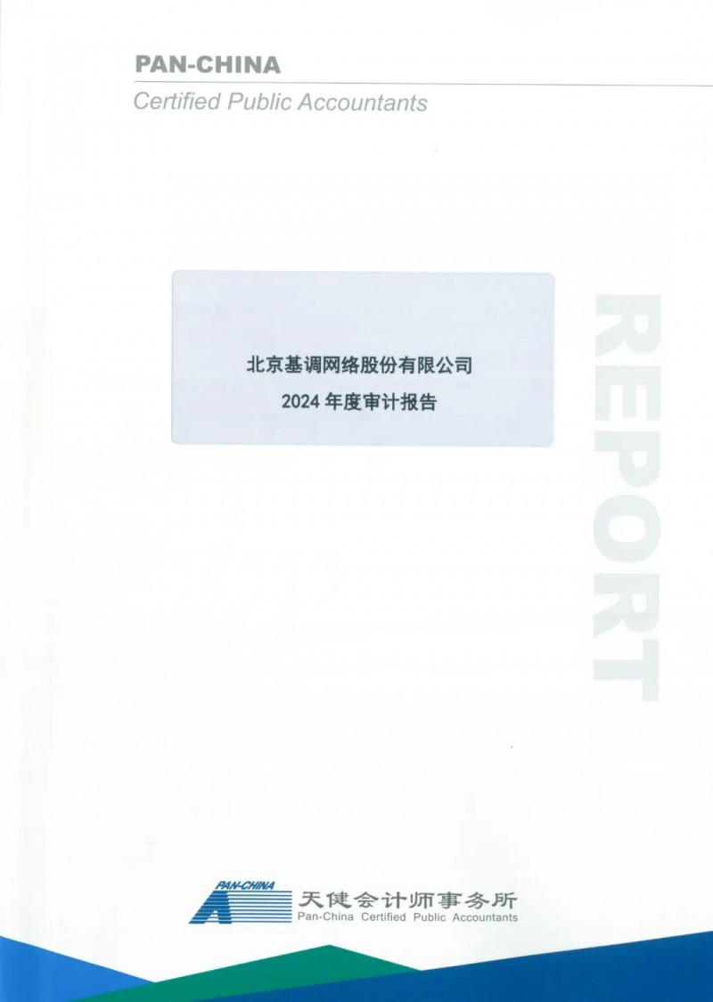 稳健运营，持续突破：北京基调网络2024年度审计报告解读
